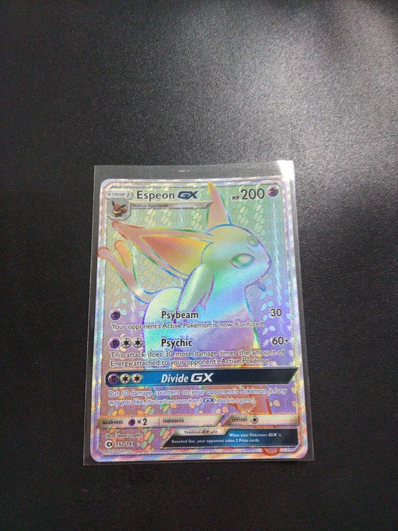 Pokemon TCG Espeon GX Hyper Rare - Sun & Moon Base Set, Hobbies & Toys, Toys & Games on Carousell Pokemon TCG Espeon GX Hyper Rare - Sun & Moon Base Set, Hobbies & Toys, Toys & Games on Carousell