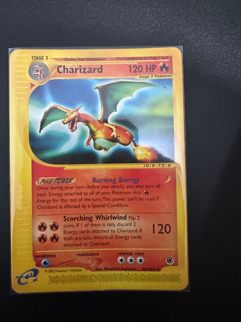 charizard pokemon card non holo (Grand Prix) Non-Holo Promo 143/S-P end display This Pokmon card just sold