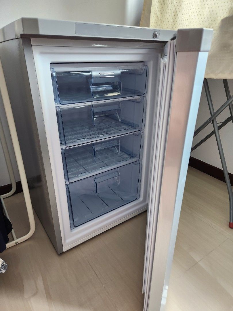 Powerpac Upright Freezer with Drawers (Used for breastmilk storage), TV