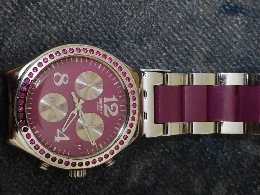 Swatch irony ladies watch price sale