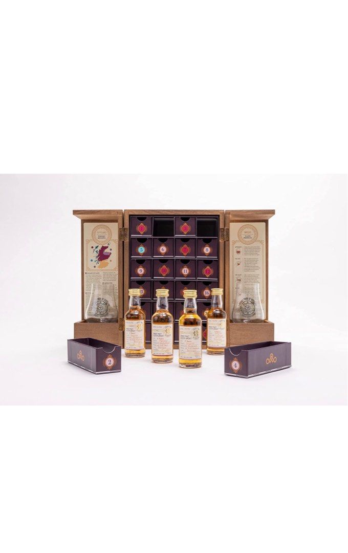 Premium Scotch Whisky Advent Calendar A Whisky Tour Of Scotland, 嘢食