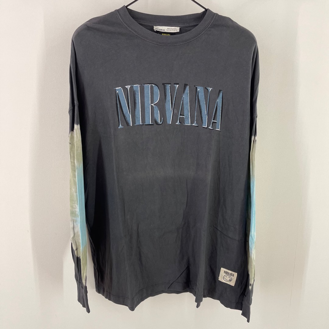 ️未使用品NIRVANA SMILE L/ S TEE USA製 Lサイズ