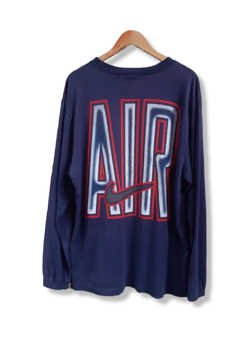 Vintage RARE Nike AIR UPTEMPO Sweatshirt Big Logo Swoosh