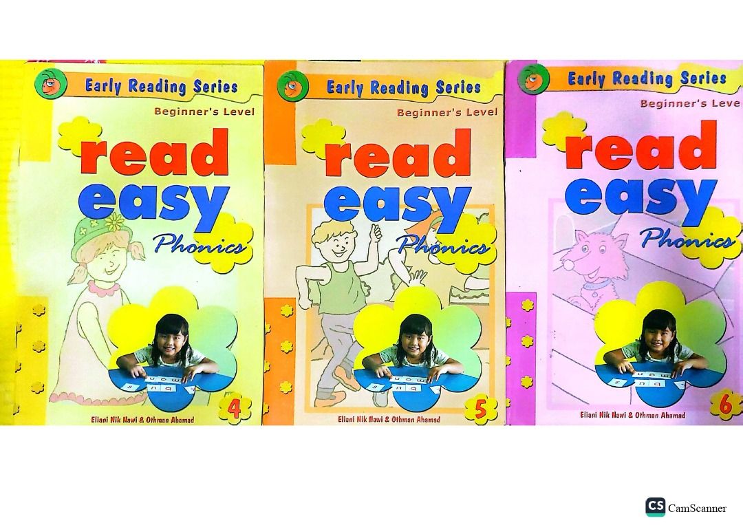 Read Easy Phonics Book, Hobbies & Toys, Books & Magazines, Children's