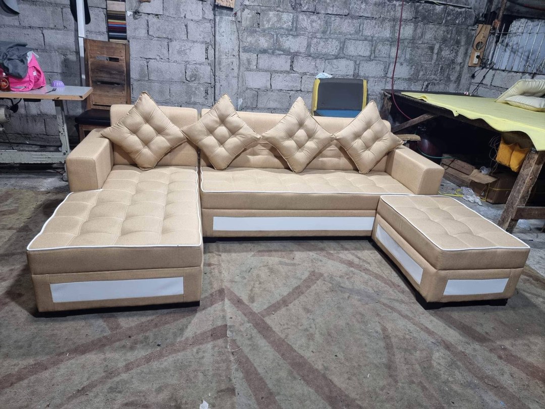 Ready to deliver Lshape, Furniture & Home Living, Furniture, Sofas on