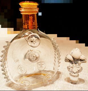 REMY MARTIN LOUIS XIII COGNAC BACCARAT CRYSTAL DECANTER BOTTLE EMPTY Rare