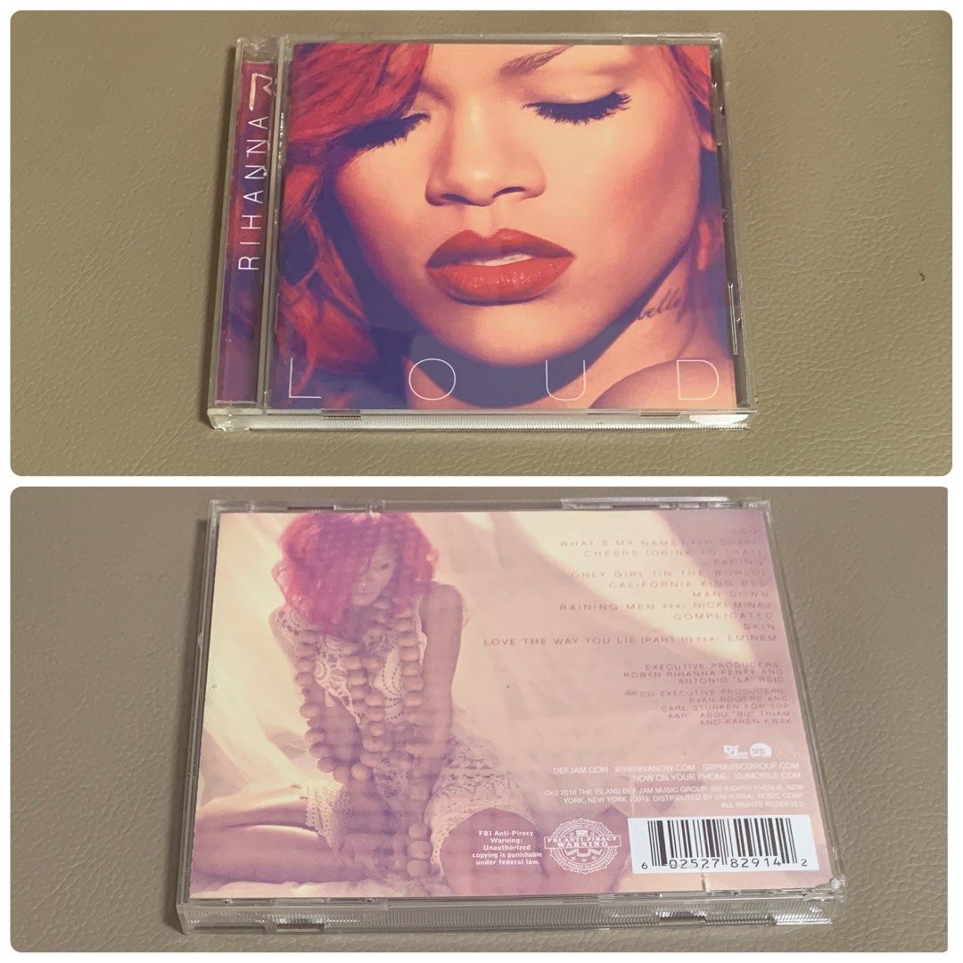 美版Rihanna CD Loud US edition, 興趣及遊戲, 音樂、樂器& 配件, 音樂