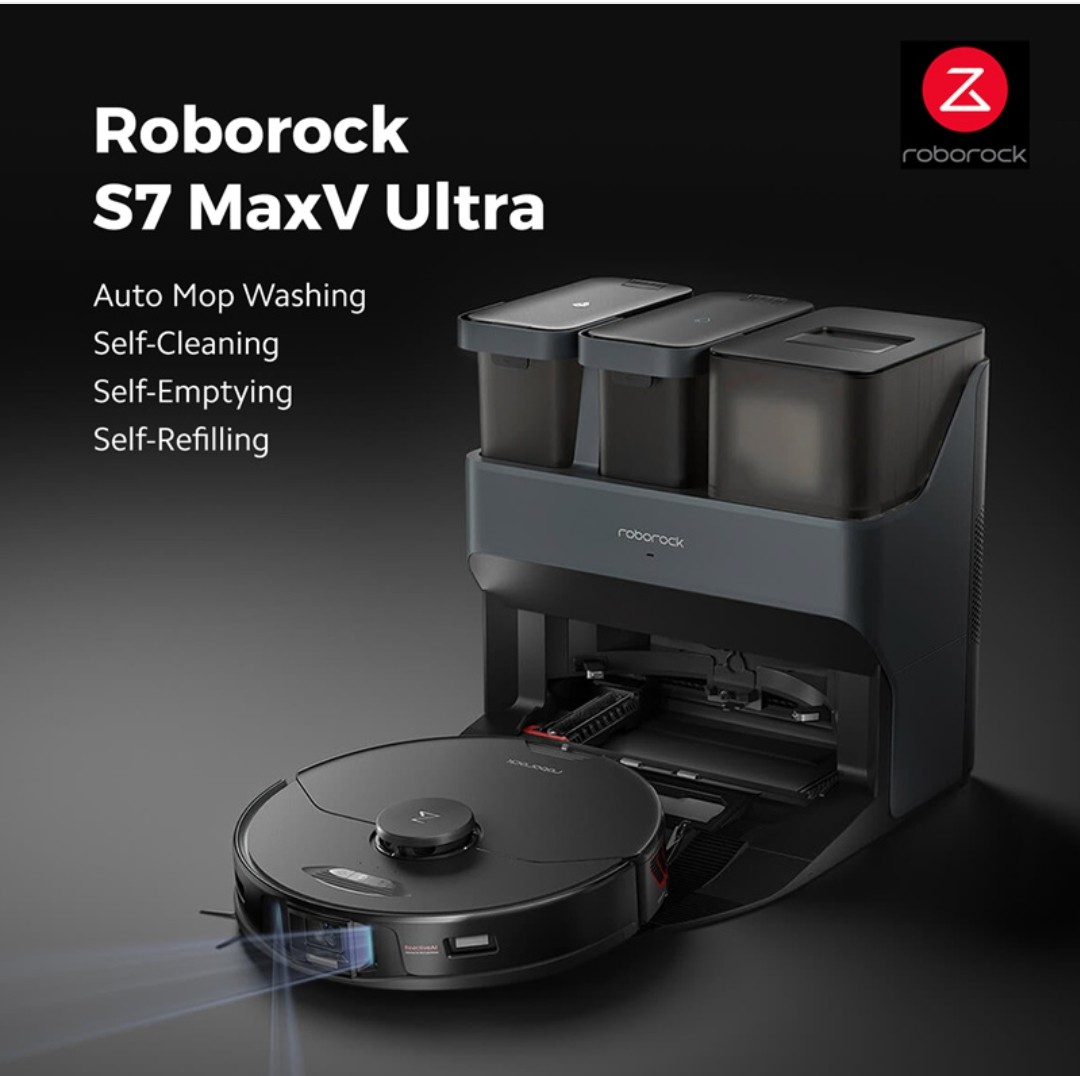 Roborock S7 Max Ultra Robot Vacuum White