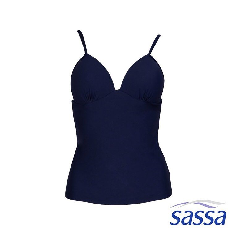 Sassa Triangle Tankini Top - Blue (Category: Bikinis & Swimsuits) located in Paranaque City. Submitted by chwistine90 (Listing ID 1198415452, Image 1). Description: Sassa Blue Triangle Tankini Swimwear Top w/ Adjustable Straps & Pads - Women Swimsuit Size: XL (37-39 in, 94-99cm bust) Bought from Sassa official store Selling low! Perfect for weekend beach trips or for the summer. RFS: wrong size for me Payment via bank transfer, Maya or GCash Ship