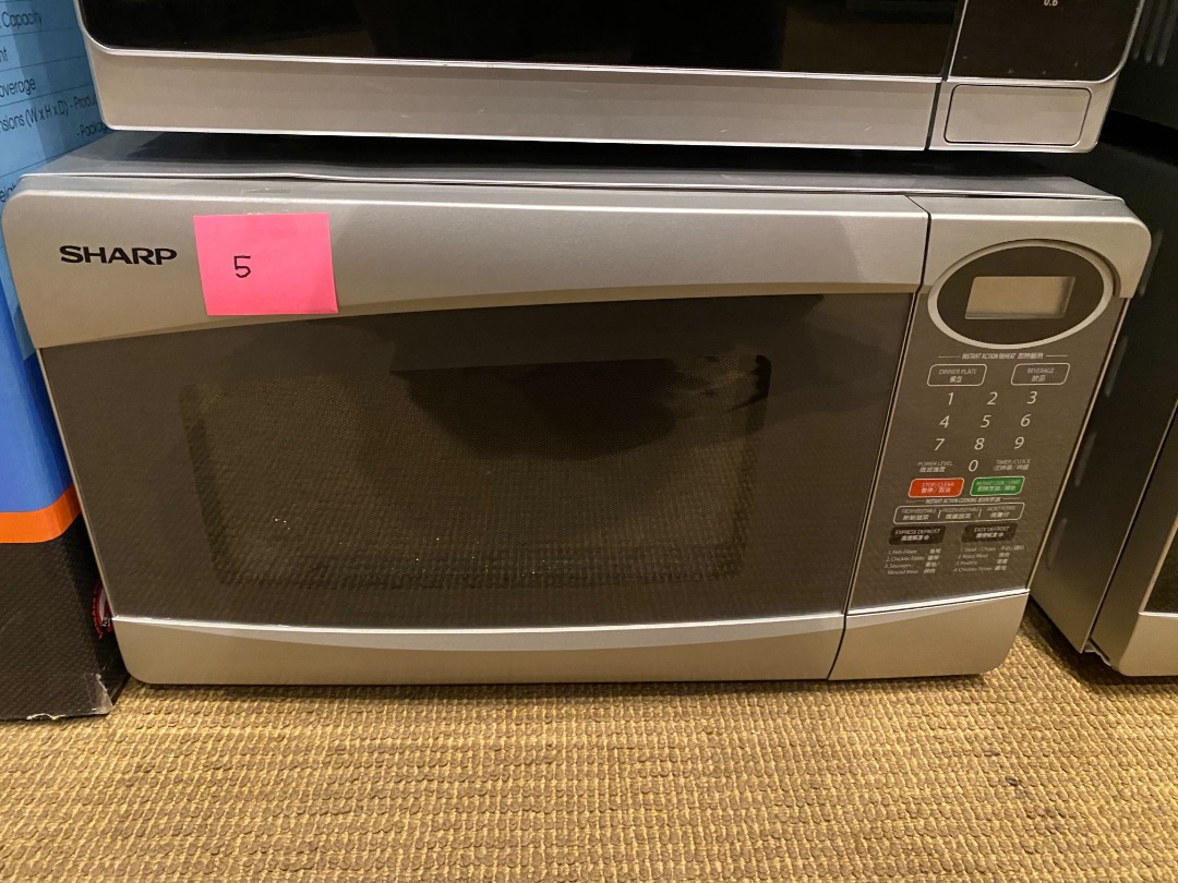 Sharp R-249T(S) Microwave Oven 22L, TV & Home Appliances, Kitchen ...