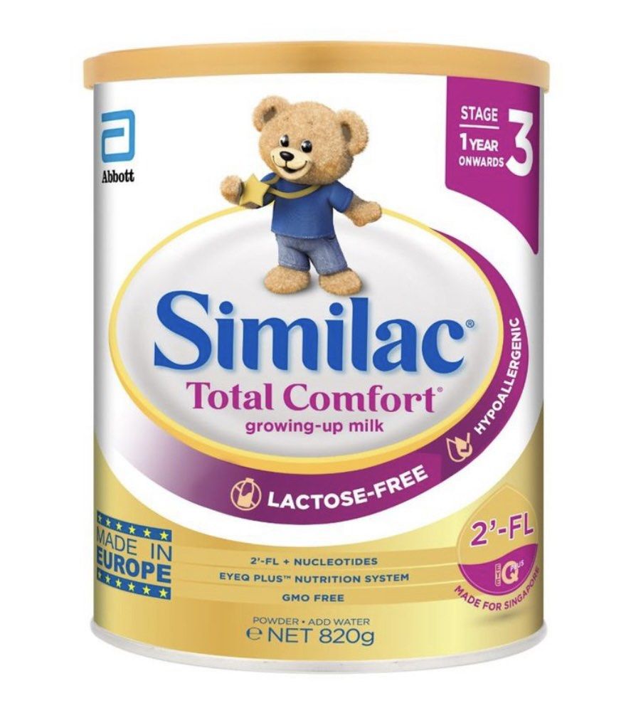 Similac Total Comfort 3 Growing Up Formula Milk (1-3y) 820g