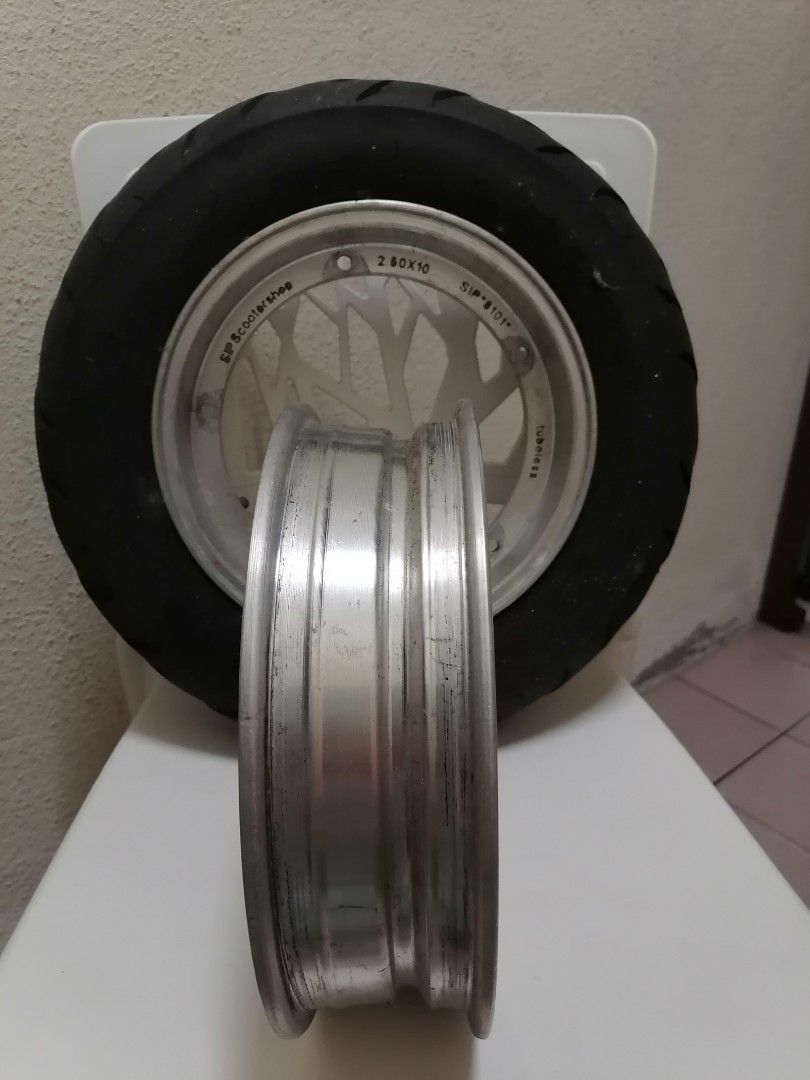 SIP SCOOTERSHOP TUBELESS RIM, Motorbikes on Carousell