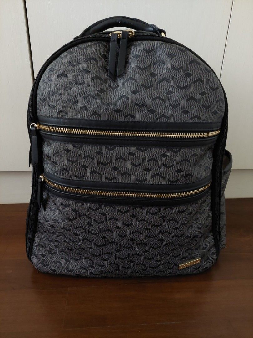 Skip Hop Deco Saffiano diaper bag