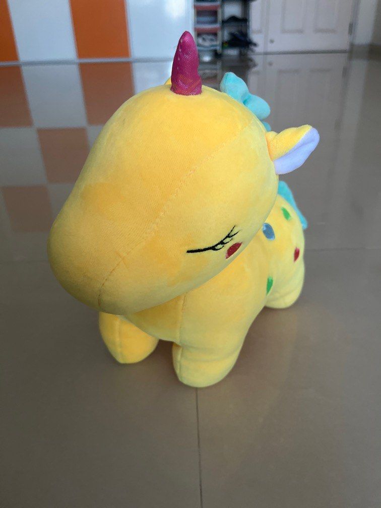 sleeping unicorn plush