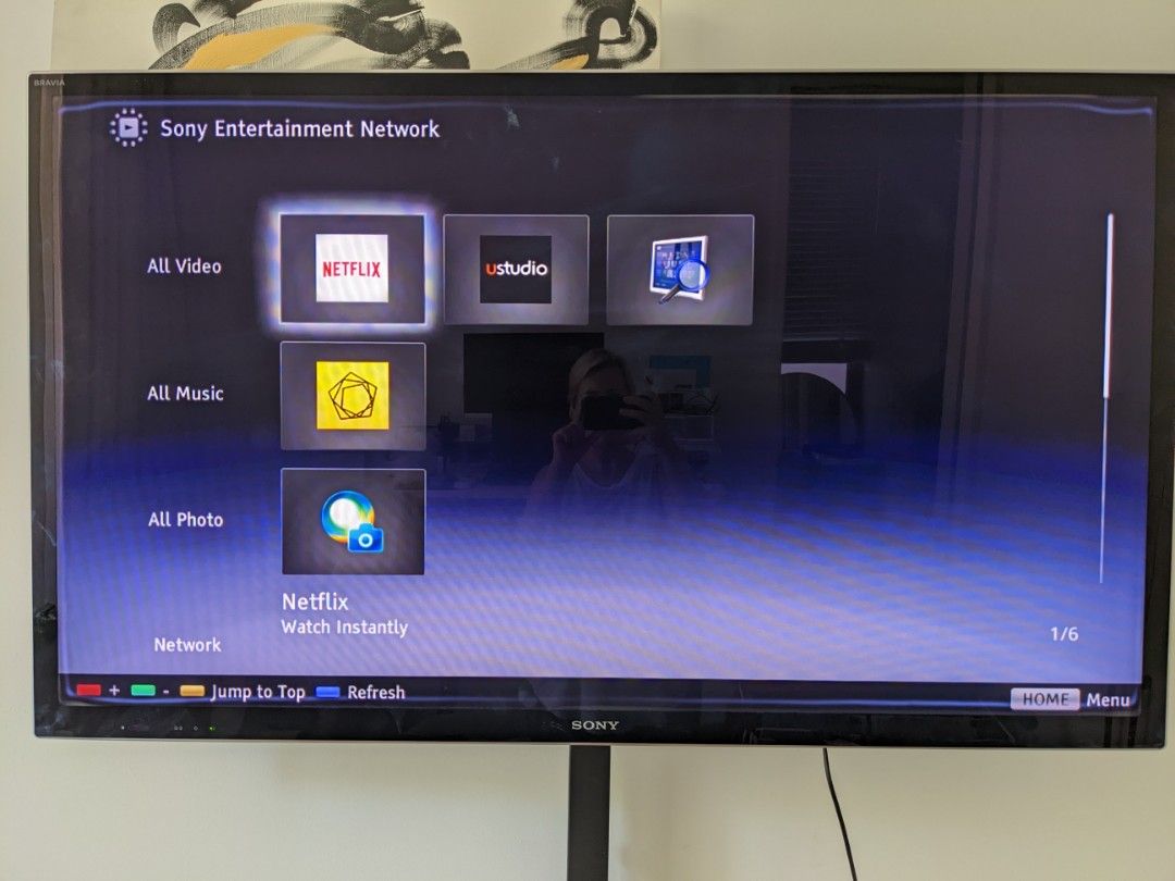 Sony Bravia 55" TV with 2 stands, TV & Home Appliances, TV