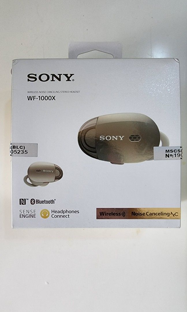 Sony WF 1000X Wireless Earphone Audio Earphones on Carousell