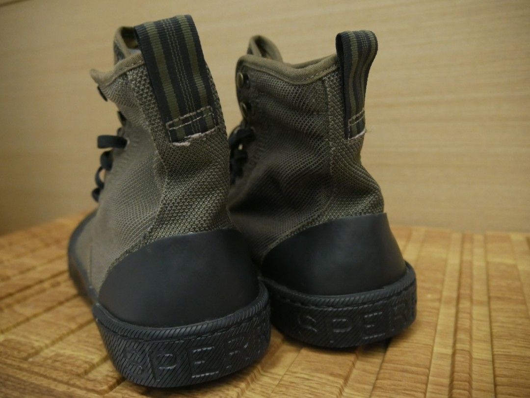 Sperry Cutwater Surplus Boots Olive 22