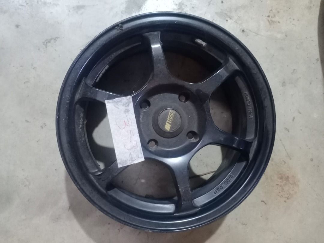 SSR Rim Set, Car Accessories, Tyres & Rims on Carousell