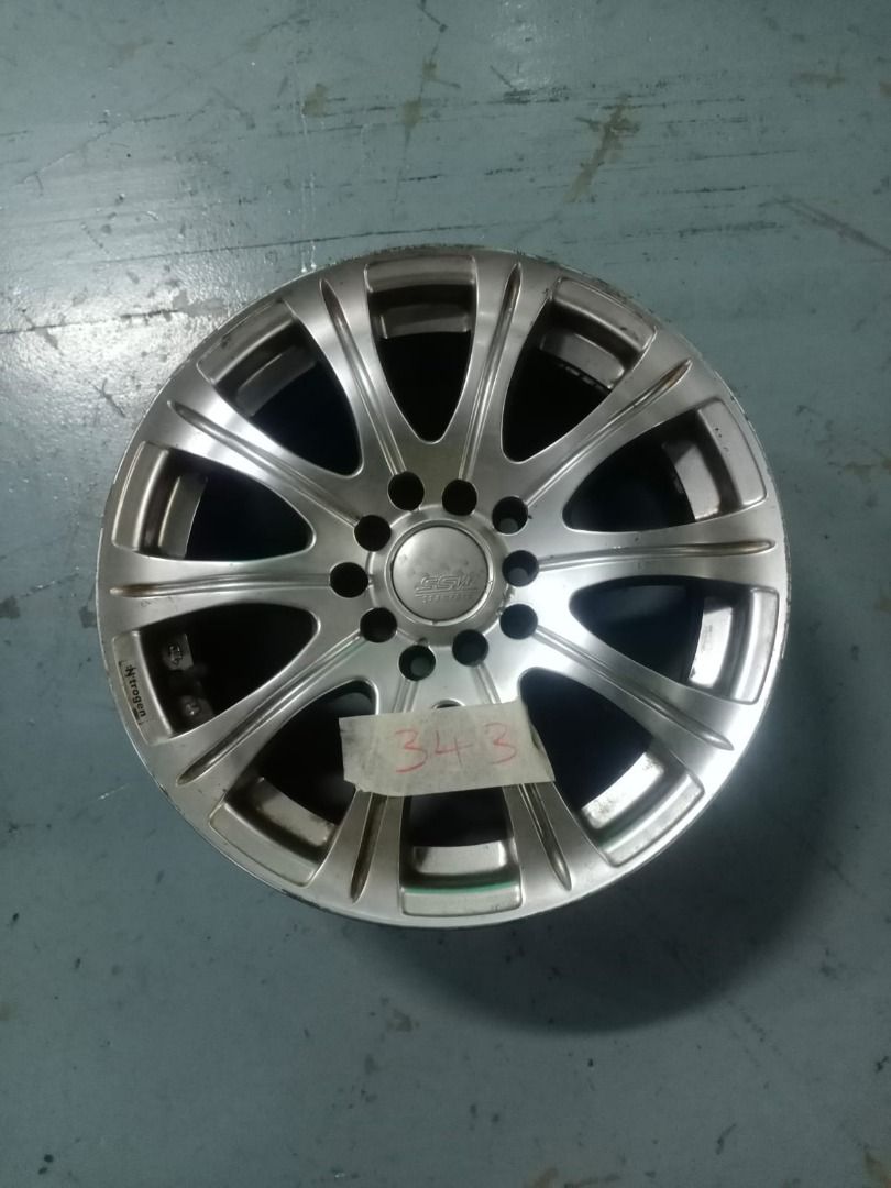 SSW Rim Set, Car Accessories, Tyres & Rims on Carousell