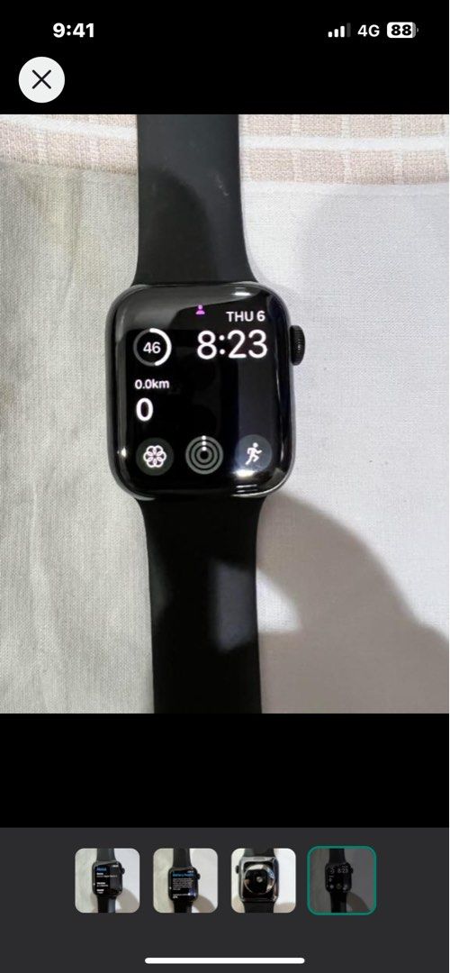 Stainless Steel 41mm Series 4 Apple watch Men s Fashion Watches