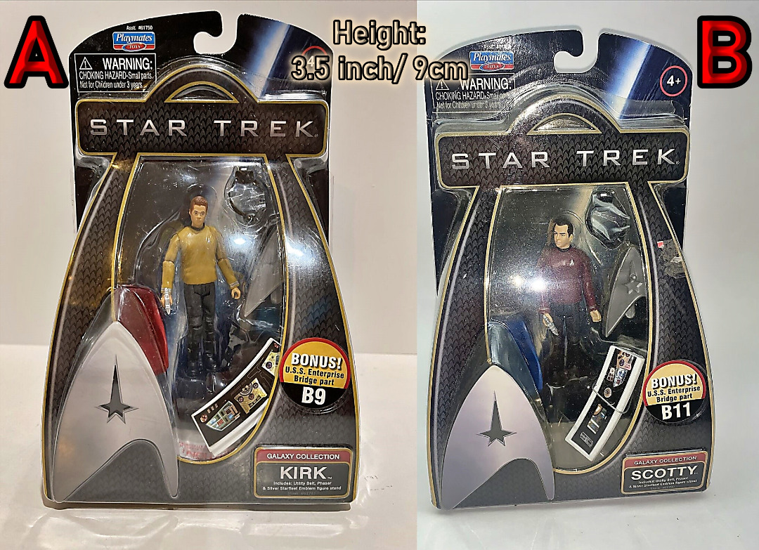 Star trek galaxy collection action figures deals