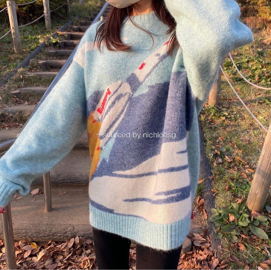 Supreme rocket sweater 22aw