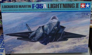全新-新金型-Tamiya-田宮-61124-1/48-Lockheed Martin- F-35A- Lightning II-w/weapon-M-300