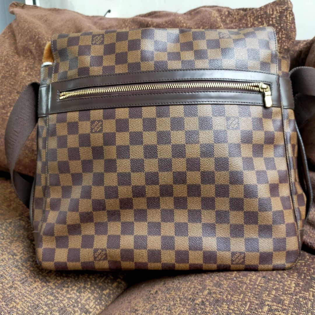 Tas Louis Vuitton damier original, Fesyen Pria, Tas & Dompet , Tas Selempang  di Carousell