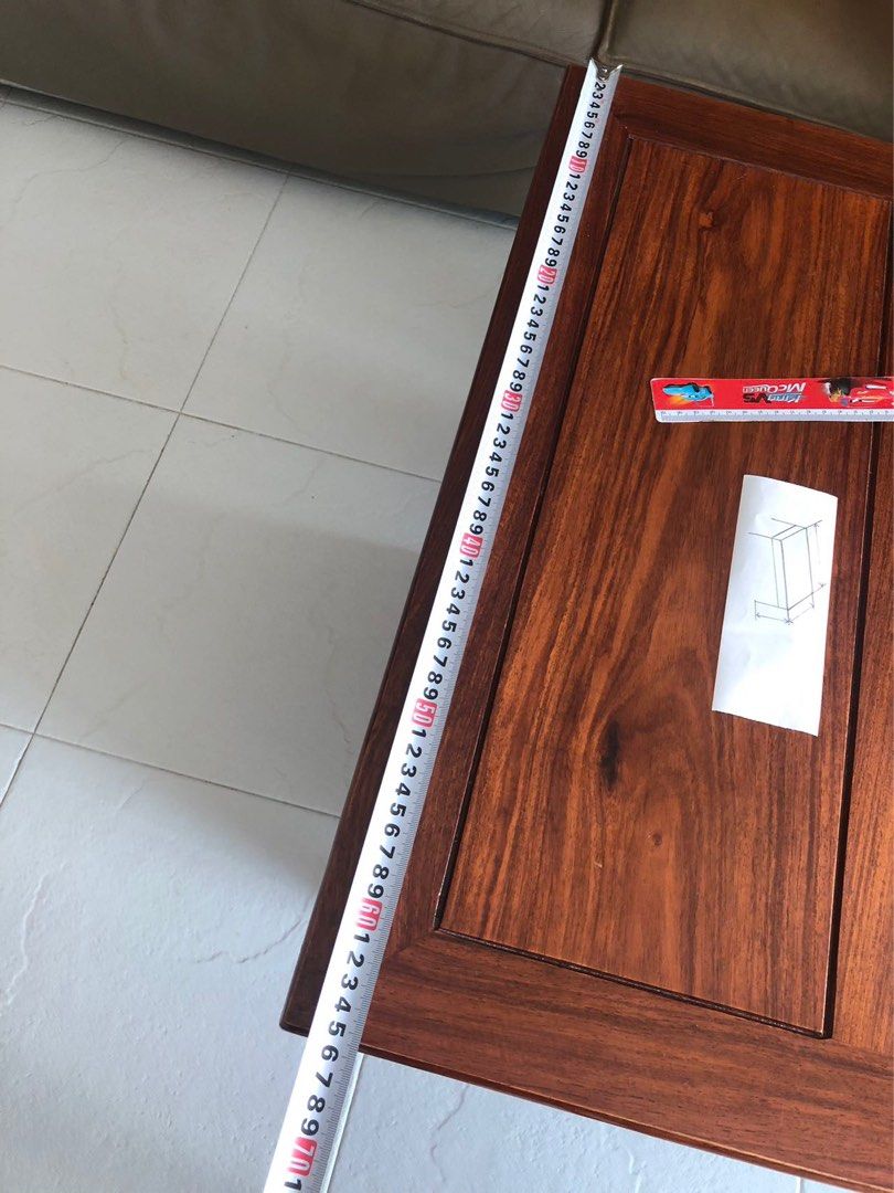 Tea table (Category: Other Home Furniture) located in Singapore. Submitted by grandwhale.1e682a (Listing ID 1198318409, Image 3). Description: Solid wood , self collect at punggol. .