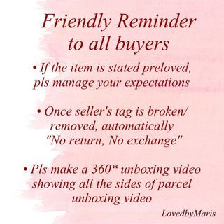 Thank you future buyers!♥️