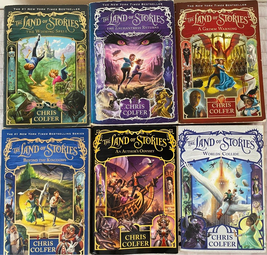 The Land of Stories Full Series, Hobbies & Toys, Books & Magazines