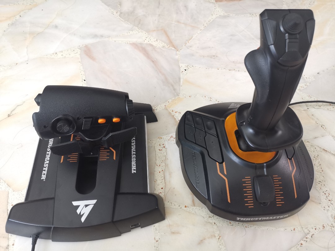 Thrustmaster T16000m Video Gaming Gaming Accessories Controllers On Carousell 