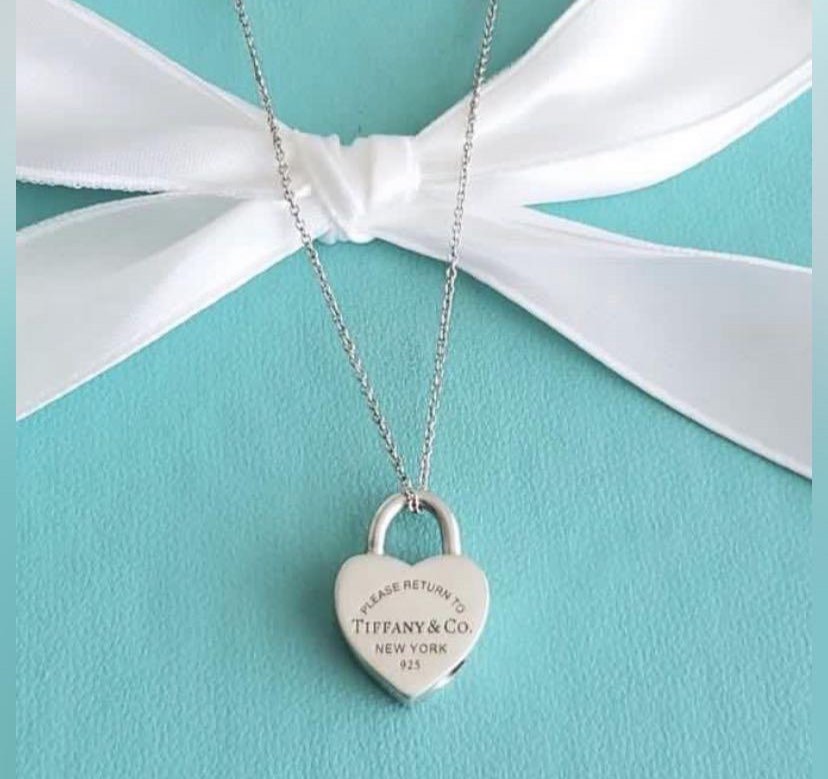 Tiffany Co padlock Necklace heart necklace Women s Fashion Jewelry Organisers Necklaces on Carousell