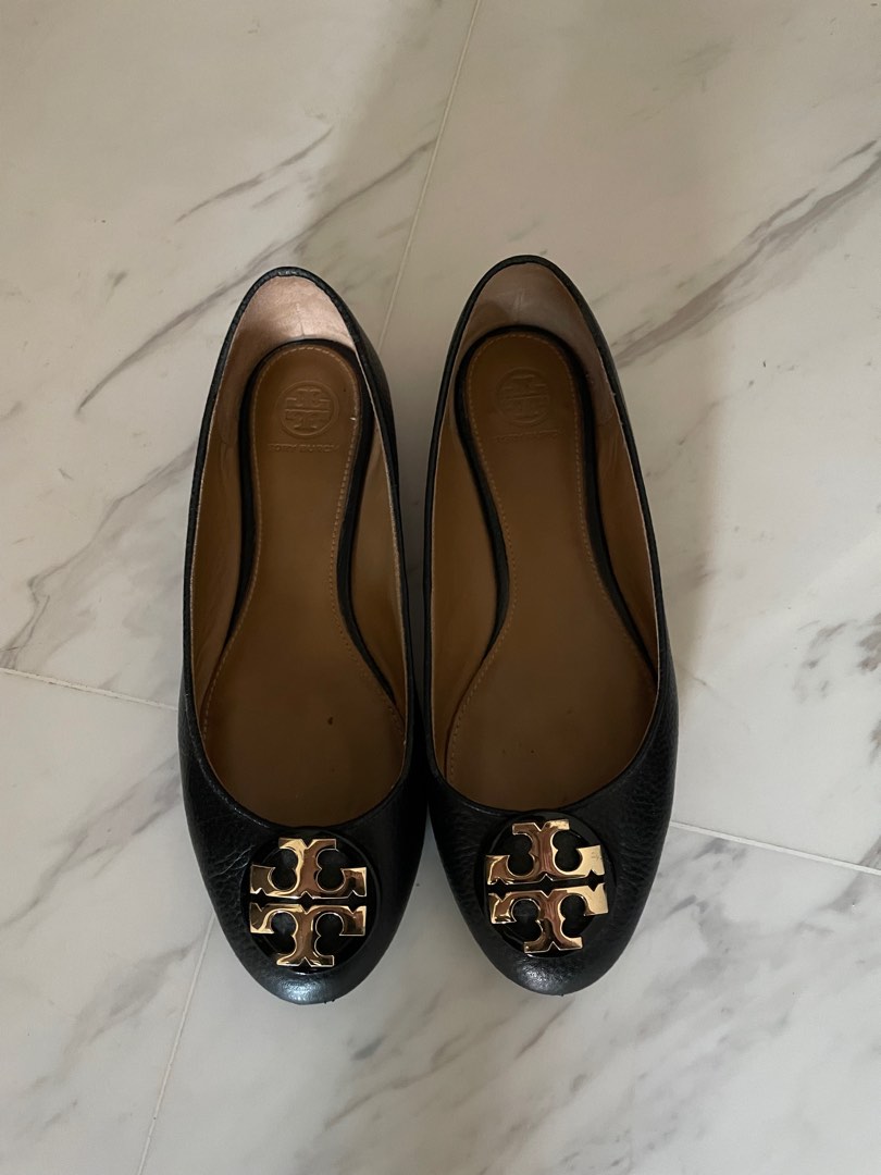 Tory Burch discontinued black flats Women s Fashion Footwear