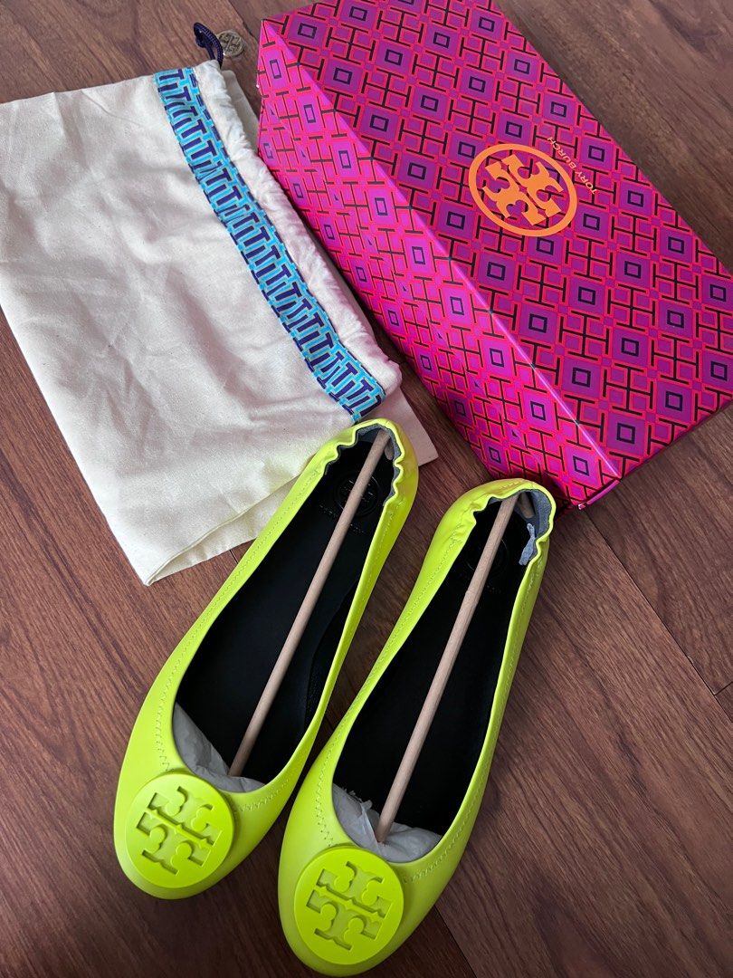 Tory burch cheap neon sandals