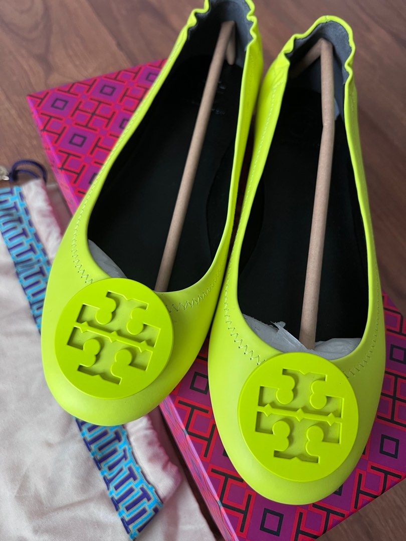 Tory burch top neon sandals