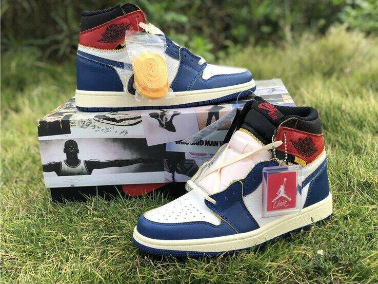 Union X Air Jordan 1 Retro High Og Nrg Storm Blue Carousell