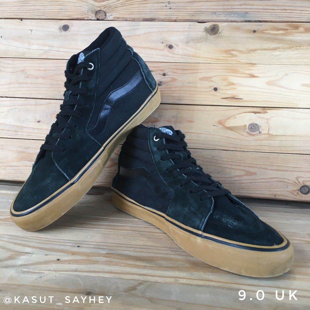 Vans sk8 store hi black gum