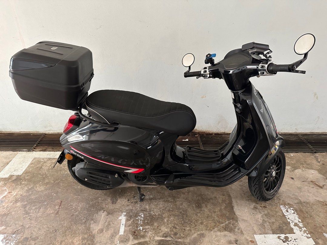 Vespa Sprint 2020, Motorcycles, Motorcycles for Sale, Class 2B on Carousell