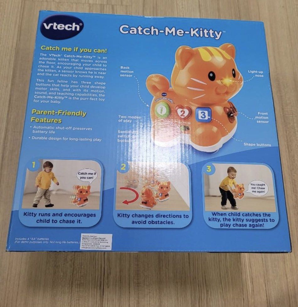 Vtech Catch Me Kitten, Hobbies Toys, Toys Games on Carousell