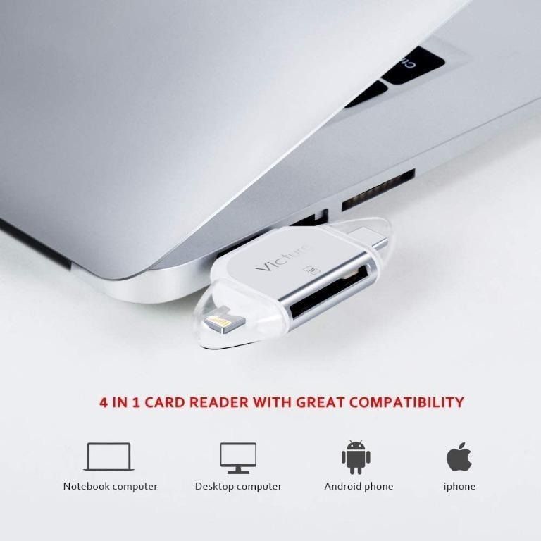 Victure Trail Game Camera Viewer for iPhone iPad Mac Android, Micro SD