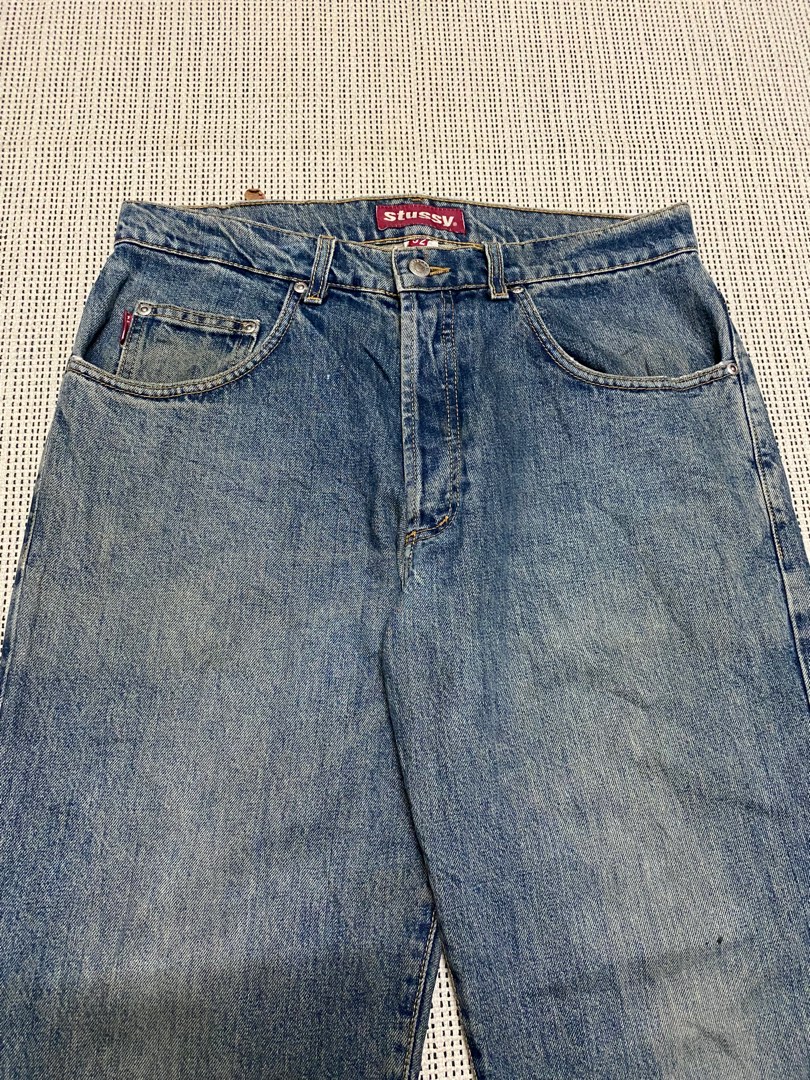 Vintage 90's Stussy International Jeans Denim Pants Vtg, Men's