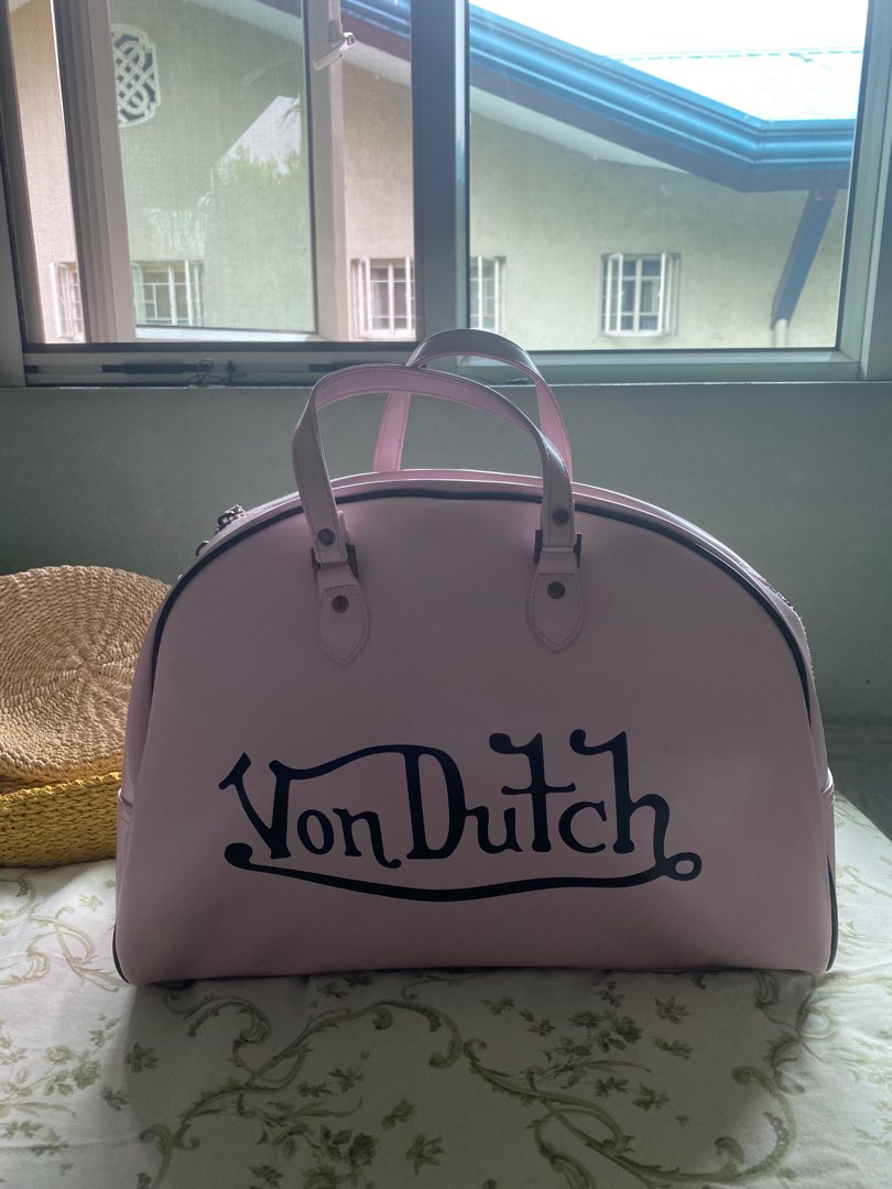 Von dutch bowling bag pink store