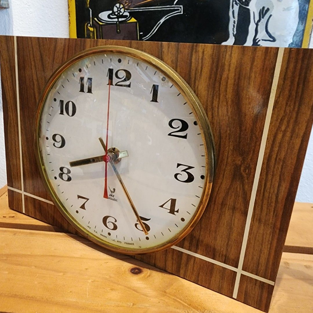 vintage JAZ wall clock, Hobbies & Toys, Collectibles & Memorabilia