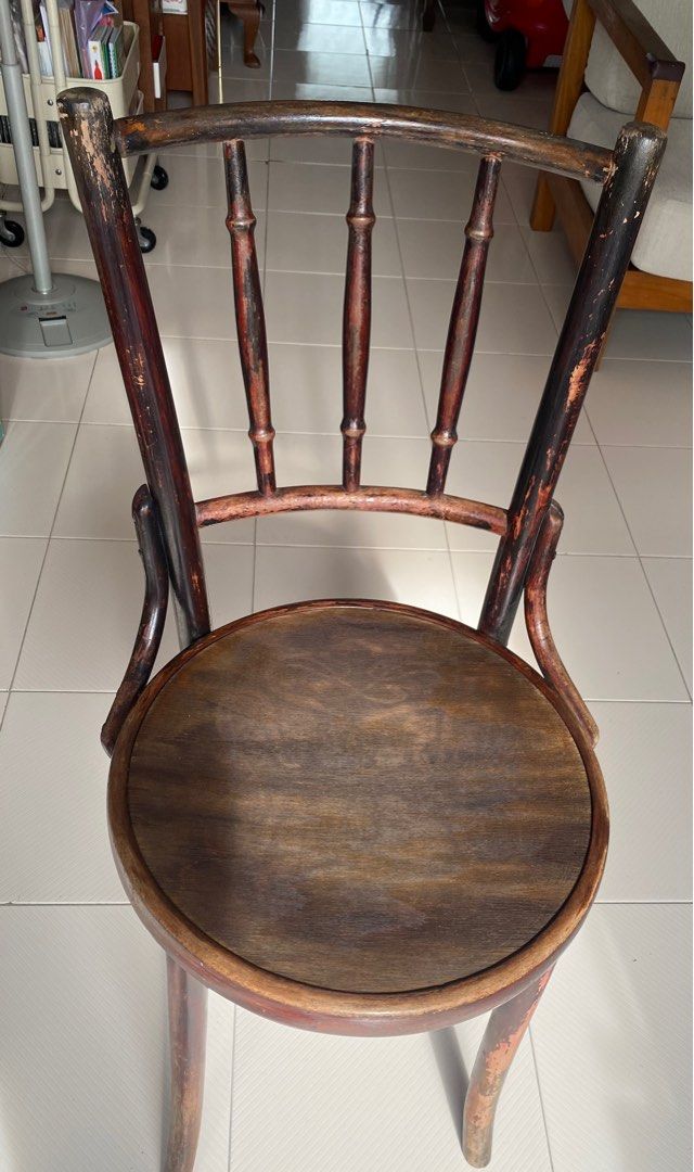 Vintage Kopitiam chair, Furniture & Home Living, Furniture, Chairs on