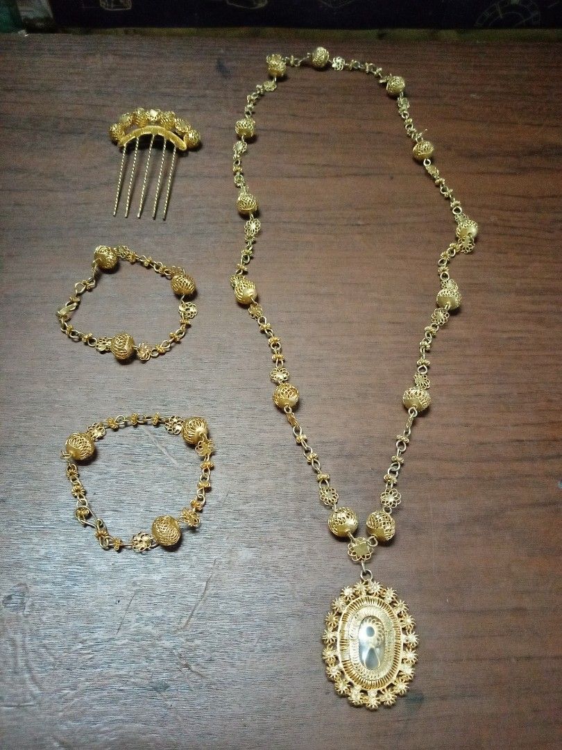 Vintage Philippine Tambourine Set, Women's Fashion, Jewelry