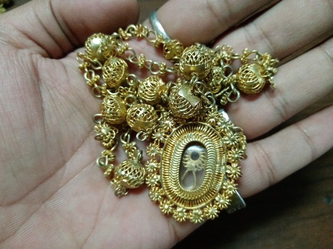 Vintage Philippine Tambourine Set, Women's Fashion, Jewelry