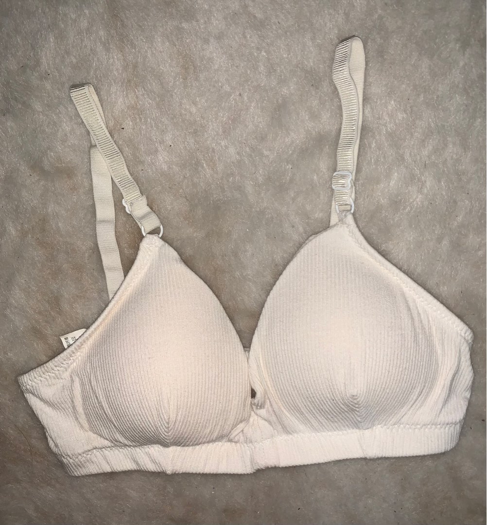 White Bra, Women's Fashion, Undergarments & Loungewear on Carousell