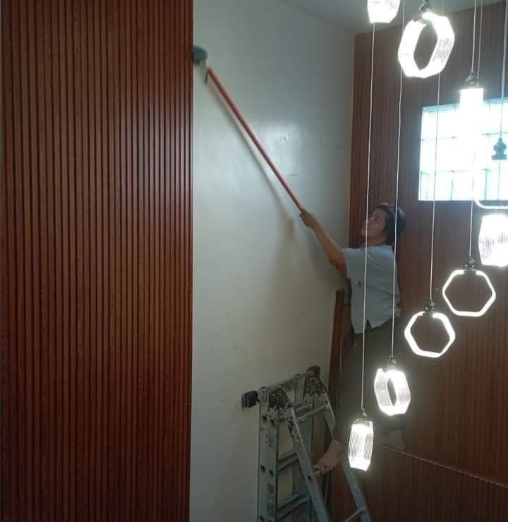 WPC WALL CLADDING FLUTED PANEL (Category: Wall Decor) located in Quezon City. Submitted by malou_castillo (Listing ID 1198217438, Image 2). Description: Bamboo Fiber Composite are the latest modified version of all wooden panels. It is made from solid high quality bamboo fiber and glued laminate, thus it is currently the most durable wooden panel! This gives them the appearance and texture of natural wood while also being flame retardant, water a