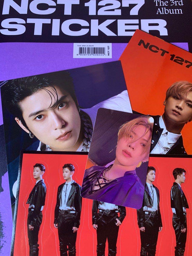 Wts Nct 127 Sticker Album Jaehyunyutataeildoyoungjhdyyt Hobbies And Toys Memorabilia 6116